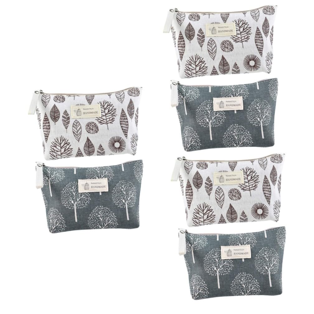 DOITOOL 6piezas Neceser De Maquillaje De Bolsa Multifuncional para Almacenamiento De Cosméticos y Artículos De Aseo para y Organización Diaria