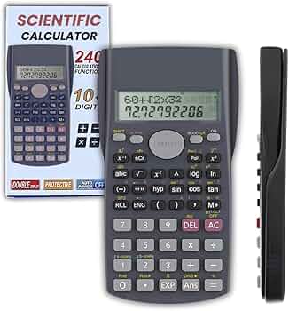Scientific Calculator With 240 Multi-function Enhance Learning 2-Line Display Electronic Calculator, Perfect For GCSE A Level Math Calculator And Secondary School Calculator