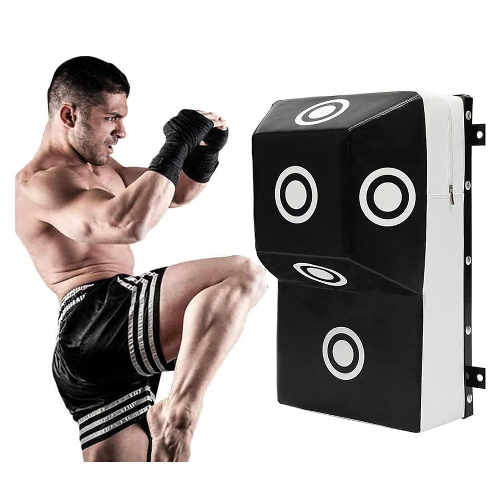 Boxwand, Boxtraining Boxen Sport Box Trainingsgeräte Boxsack tür Boxtraining für Zuhause Brown 70 * 40 * 30cm