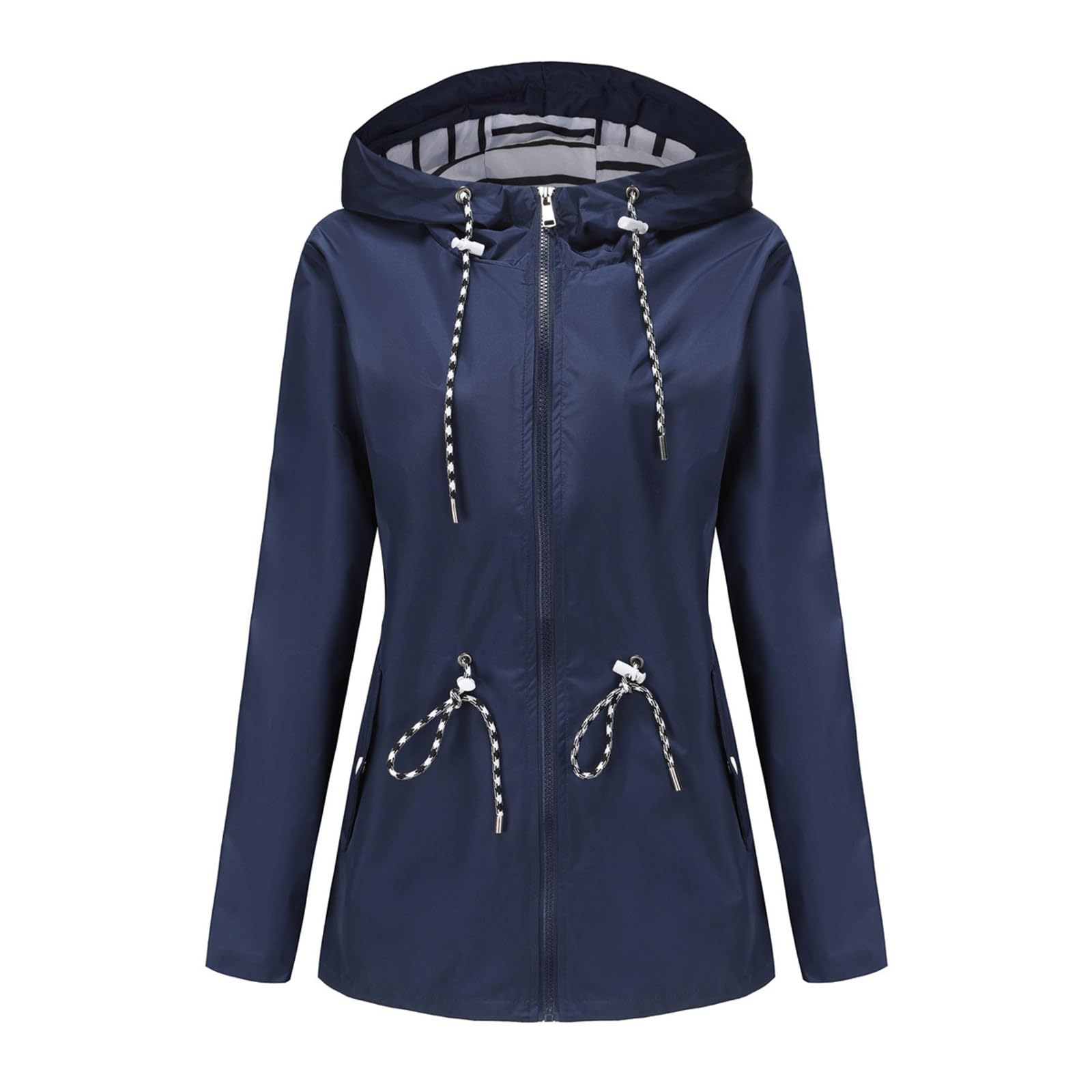 Chubasqueros Para Mujer, Cortavientos, Impermeable, Ligeros, Exteriores, Con Capucha, Gabardinas Chaqueta Cortavientos Mujer Impermeable Chubasquero Verano Capucha Fina Chaquetas