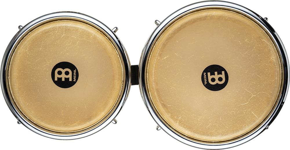 Meinl Percussion FWB400NT - Bongo de madera con parche natural (madera) (7")