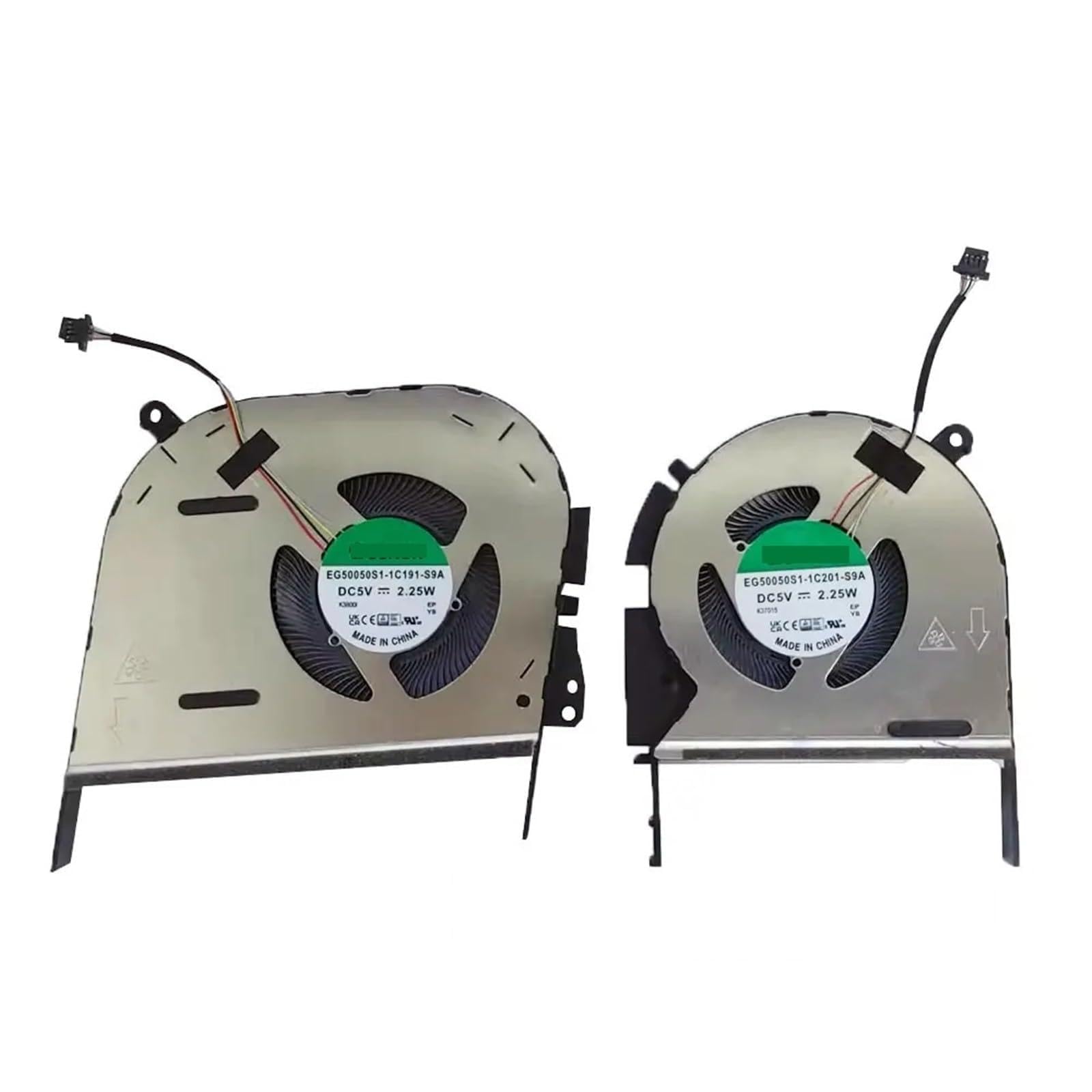 16X OLED M7600 M7600R M7600Q M7600QE M7600Z N7600 N7600Z Laptop CPU GPU Cooling Fan Heatsink Fan Cooler(CPU and GPU Fan)