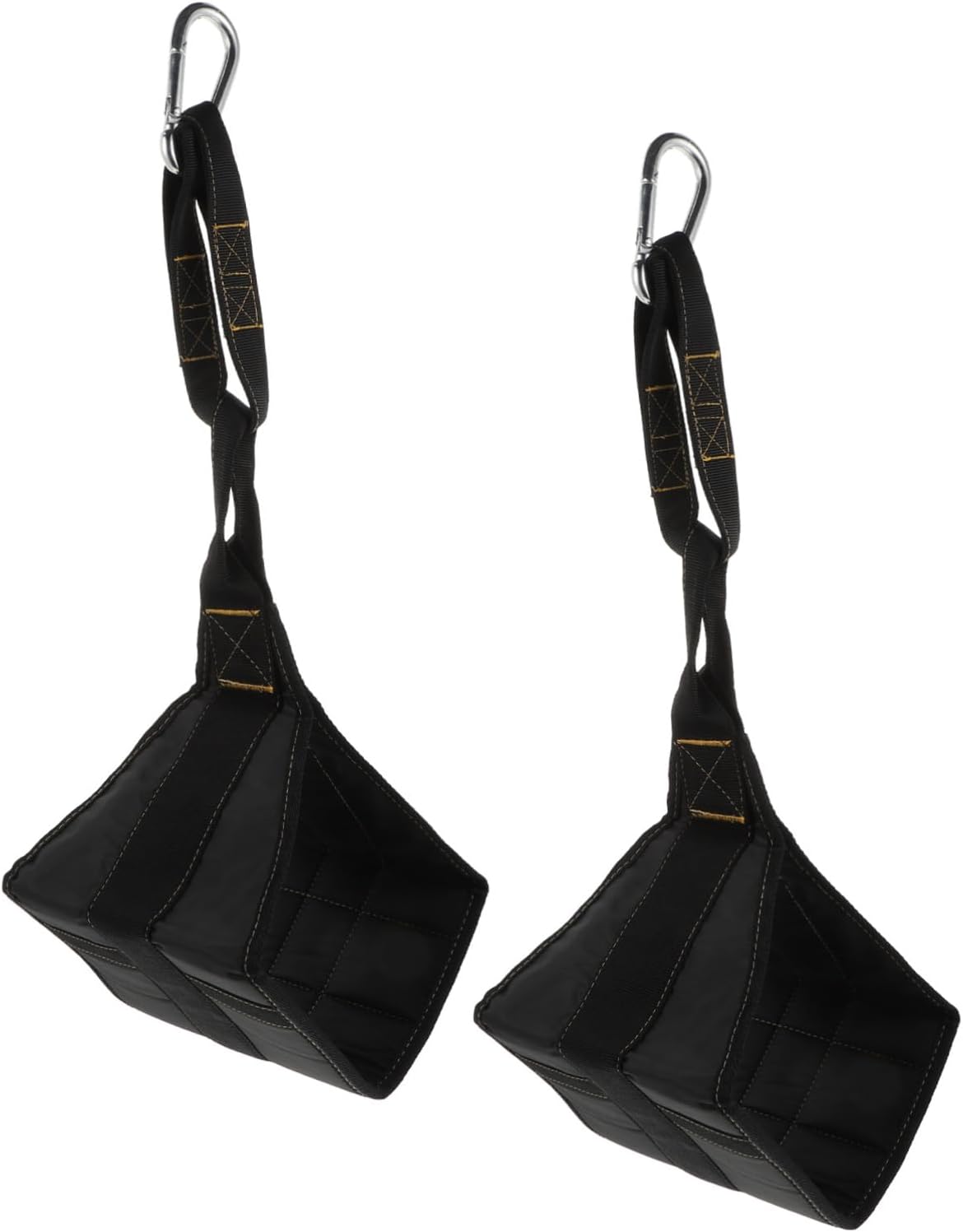 2pcs Hanging Abdomen Strap for Home Abdominal Training Rip-Resistant Leg Raiser Padding for Pull-ups and Sit-ups