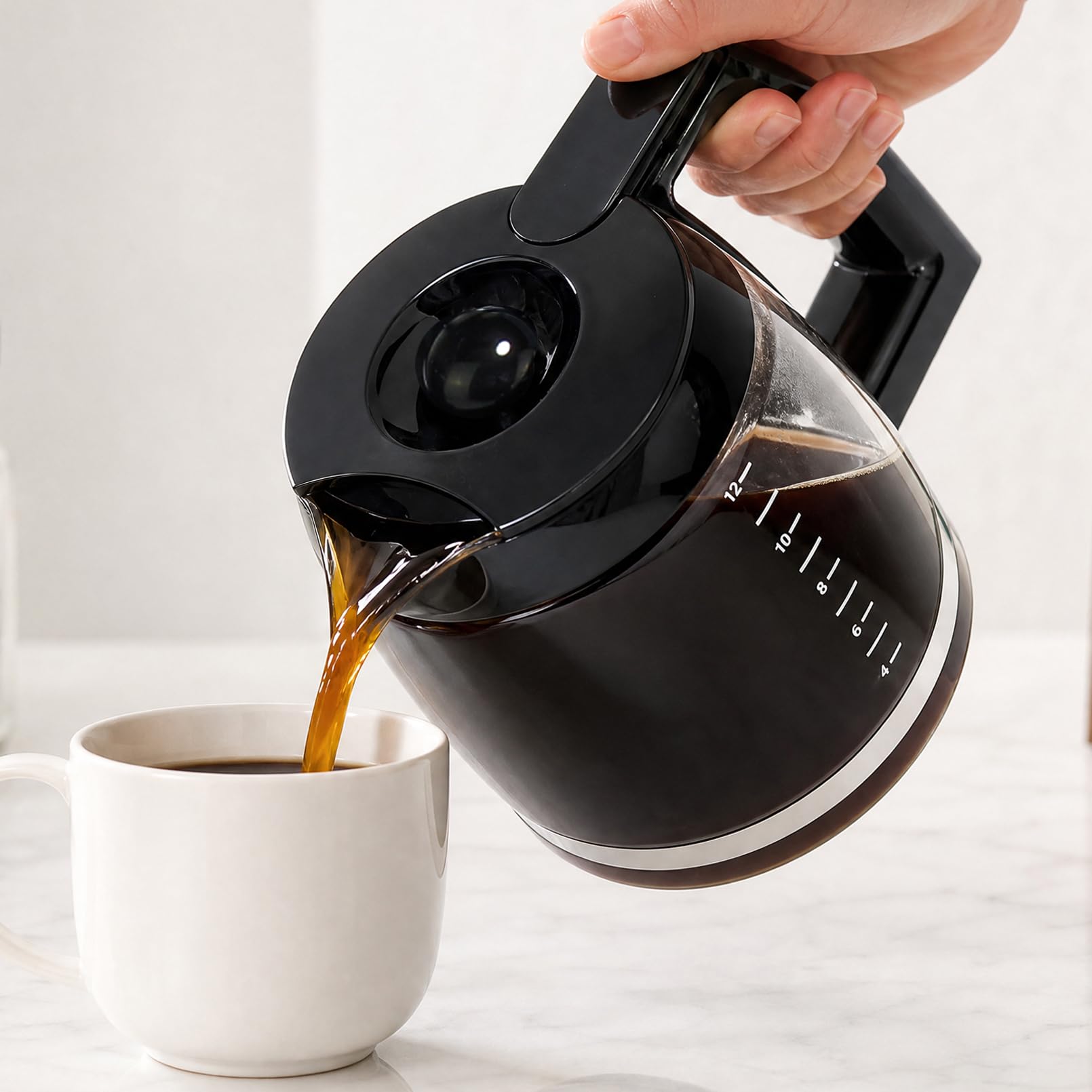 Amazon.com: 12-Cup Coffee Carafe Replacement for Cuisinart