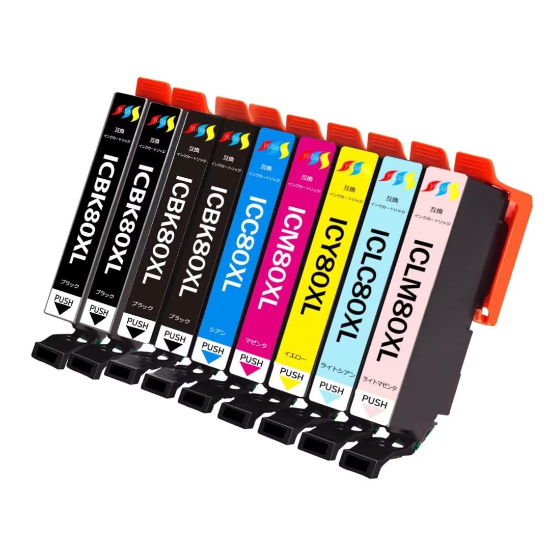 Amazon.co.jp: 80Lエプソン用インクカートリッジepson用