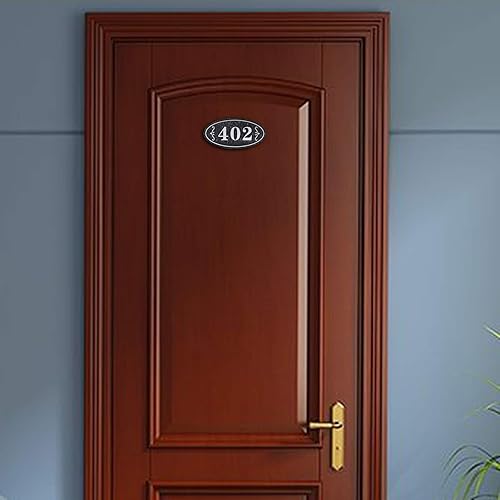 Miniatura 5 de Letrero personalizado con número de casa, placa de dirección personalizada, pizarra para interiores y exteriores, letreros decorativos para el