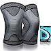 Kniebandage Männer Damen,Knie Kompressionshülsen Kniestütze, Komprimierte Knieschützer für Laufen,Meniskusriss,ACL,Arthritis (Beister， Paar)
