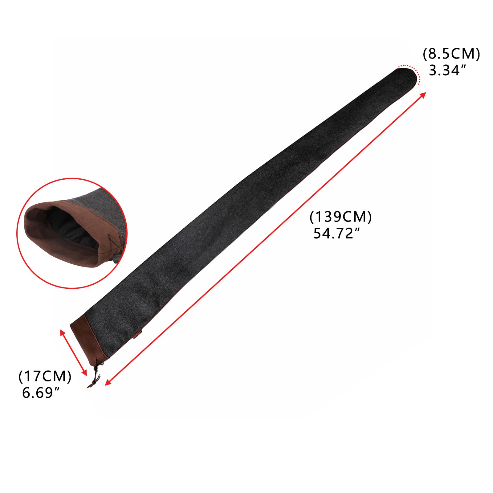 Lot D'étuis De Transport Tourbon Pour Pistolet (manchons) - Tissu Doux, Réutilisable - Protection Hunter