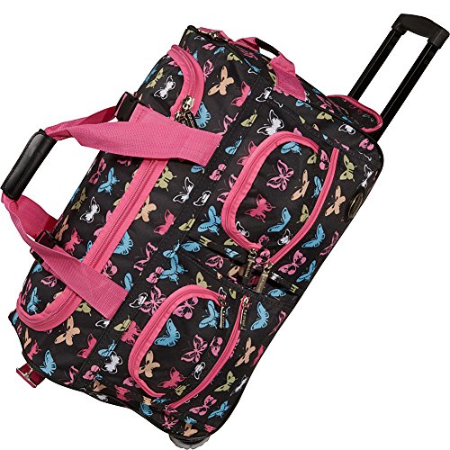 Rockland-Rolling-Duffel-Bag-Black-22-Inch