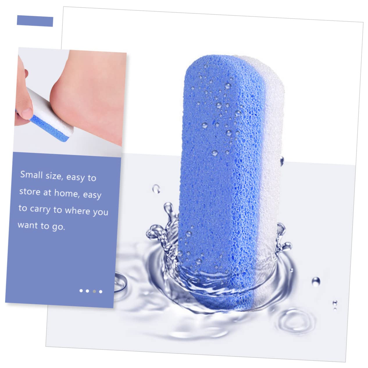 Didiseaon 6-Pack Pumice Stone Foot Care Set Tool Remover Exfoliating Smooth Foot Skin