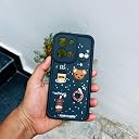 Pikkme Back Cover for Oppo Reno 13 5G | 3D Cartoon Silicone Case Cute & Fun Full Protective Bumper Cover (Black) gallery image