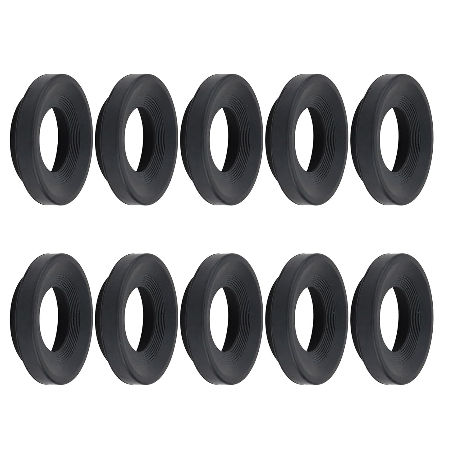 10Pcs Toilet Waste Pipe Seal Rings Drain Rubber Gasket Washers Siphon Pipes Gasket Easy to Use Toilet Drain Seal Rings