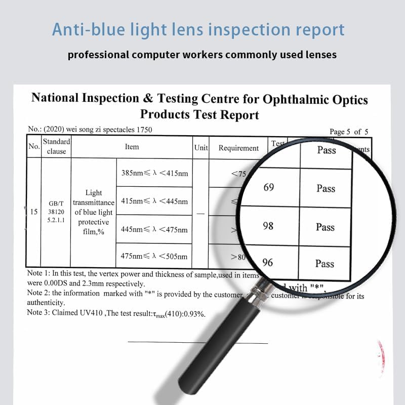 Miniatura 7 de Lentes de luz azul, para computadora para mujeres y hombres, antirreflejos, antirreflejos, antirrayos UV, alivian la fatiga ocular, minimizan el