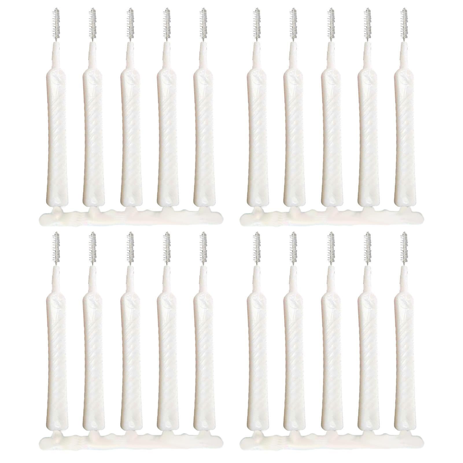 40 stks Douchekop Cleaner Tools, 2 Ontwerpen Douchekop Reinigingsborstels en Multi-Sized Ontstoppen Naalden, Anti-Verstopping Douchekop Cleaner Tool voor Nozzle Gap Gaten Badkamer Raam Slot