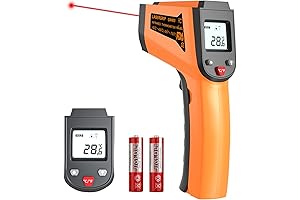 Digital Temperature Gun: Non-Contact Infrared Kitchen Laser Thermometer Thermometer for Accurate Instant...