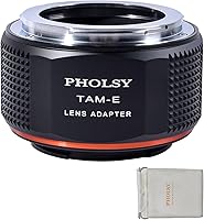 Vista 17 de PHOLSY Adaptador de Montura de Lente para Lentes Nikkor G/F/AI/AIS/D/AF-S Compatible con Lentes Nikon F (Tipo G) a Montura E (NEX) Compatible