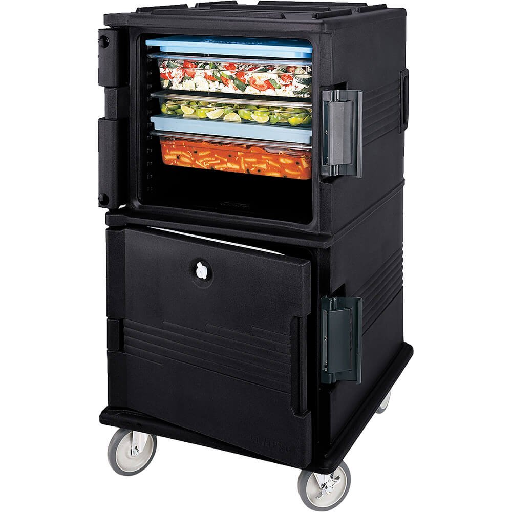 Ultra Camcart Black 120 Qt. Food Pan Carrier by Cambro – 120.0 quarts, Polyethylene, Black, Model UPC1600110