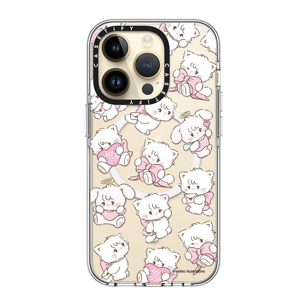 mikko ケースティファイ iPhone14Proケース Amazon.co.jp: CASETiFY クリア iPhone 14 Pro ケース [黄ばみ