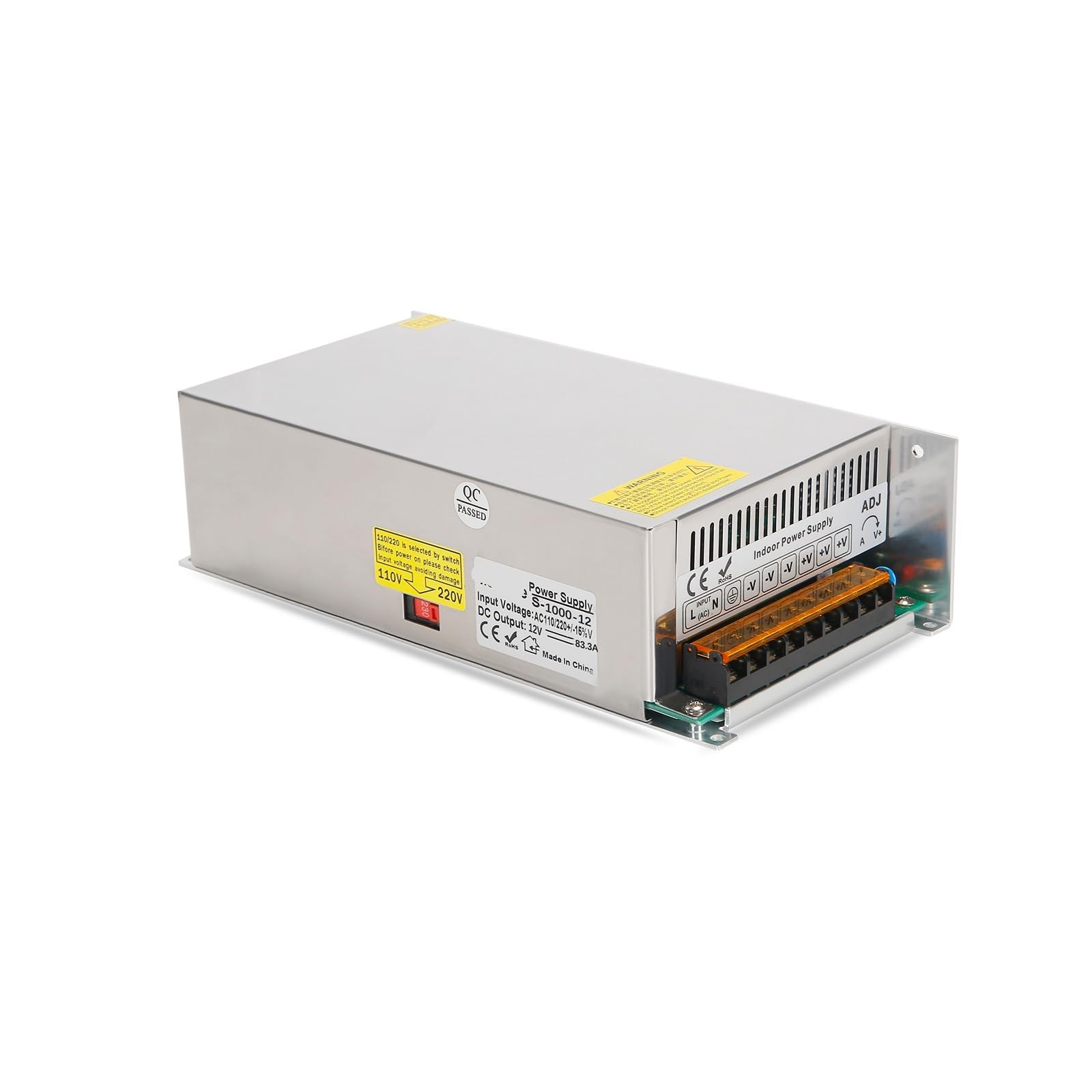 FCARUMIQP AC to DC 70V 14.3A 1000W Switching Power Supply Drive Transformer Motor Industrial Electronic Electrical Equipment Etc 1Pcs