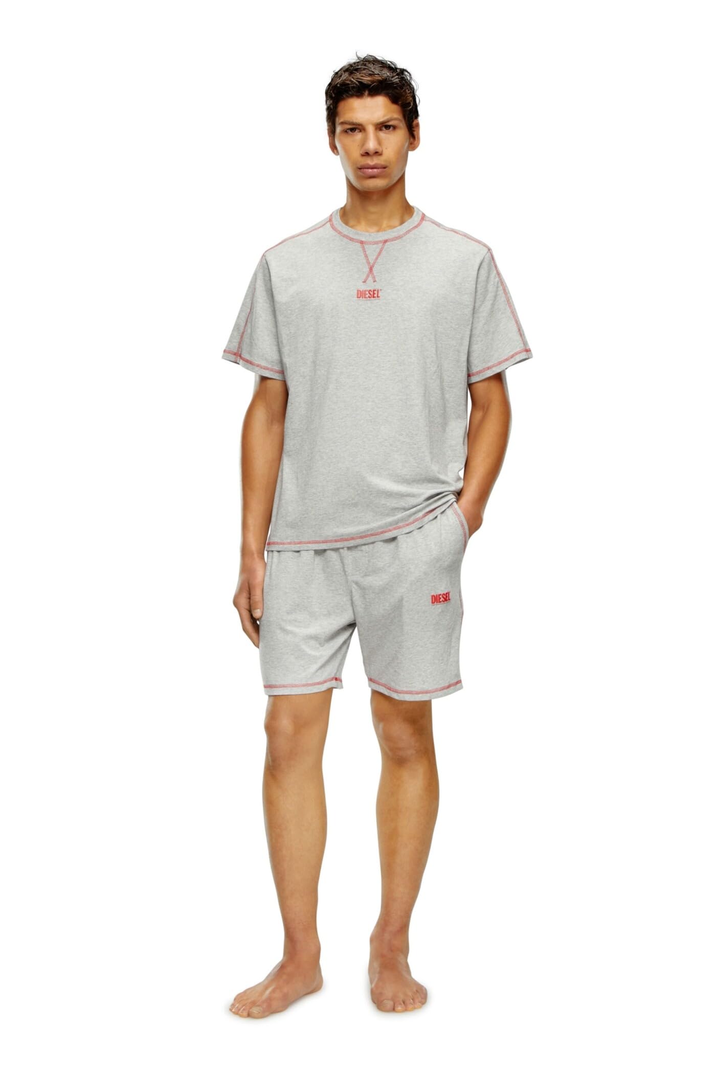 Diesel Men's Umset-wilort Pajama Set
