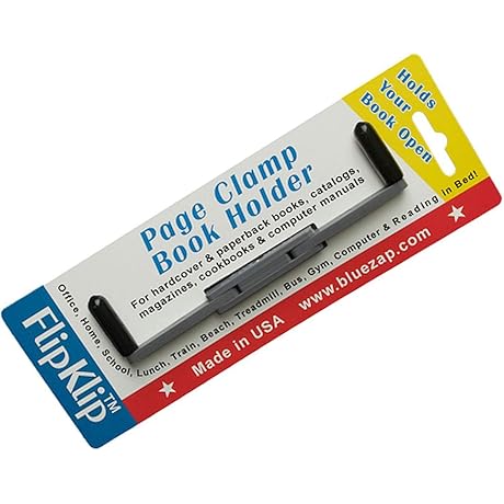 Ergonomic Book Page Holder for Hands-Free Reading Convenience