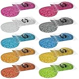 【10 colores en polvo de purpurina】 10 bolsas separadas de purpurina de resina de colores vibrantes, cada una con un peso neto de 20 g. La cantidad suficiente satisface sus diferentes necesidades en diversas ocasiones. ¡Este exquisito conjunto de purpurina multicolor te permitirá mezclar y combinar los colores que quieras, agregar más diversión y creatividad a tus proyectos personalizados!