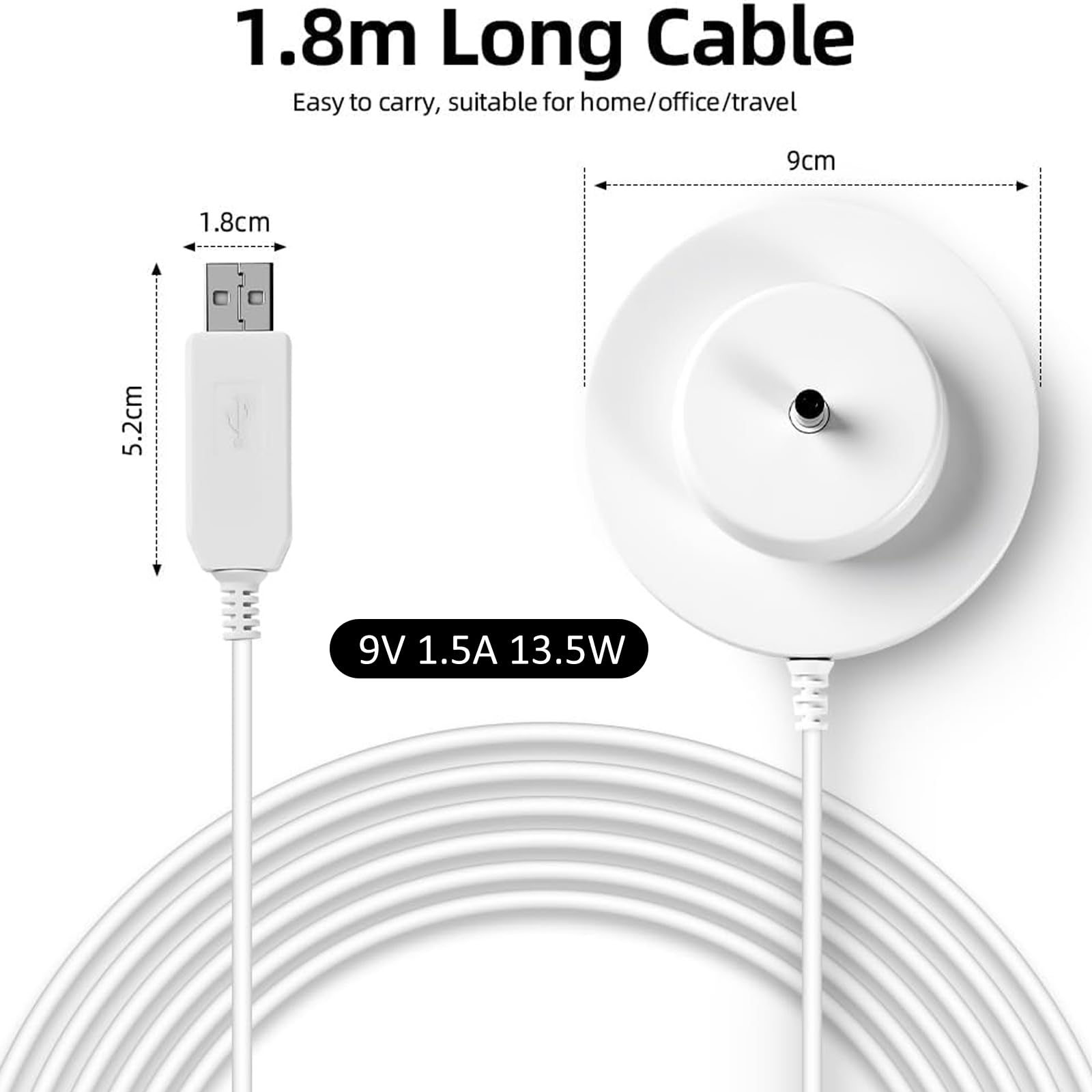Charger for Tonies Compatible with TonieBox Audio Player Charging Base Station, for Tonie Box Original Power Cord Replacement - Image 2