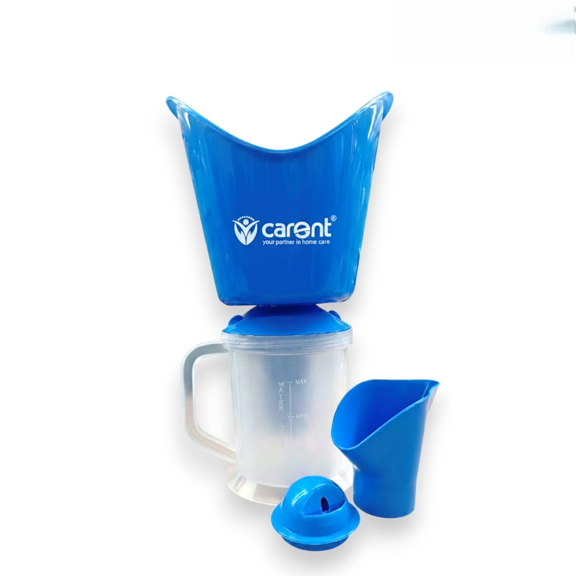 Carent All-in-One Steam Inhaler for Cold, Cough & Sinus Relief β Facial Vaporizer Steamer for Adults