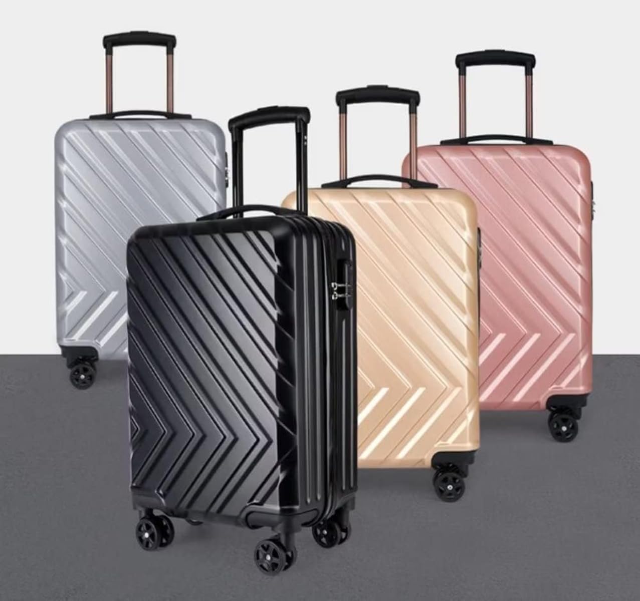 [Dunuiov] スーツケース フック付き 機内持ち込み キャリーケース 2泊3日 軽量 キャリーバッグ 大容量 スーツケース s