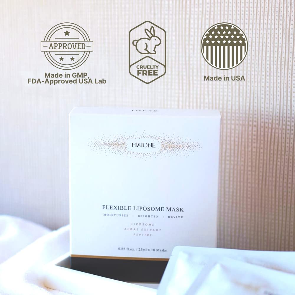 MAIONE Flexible Liposome Mask 10枚入 Amazon.com : Maione Flexible Liposome Mask : Beauty & Personal Care