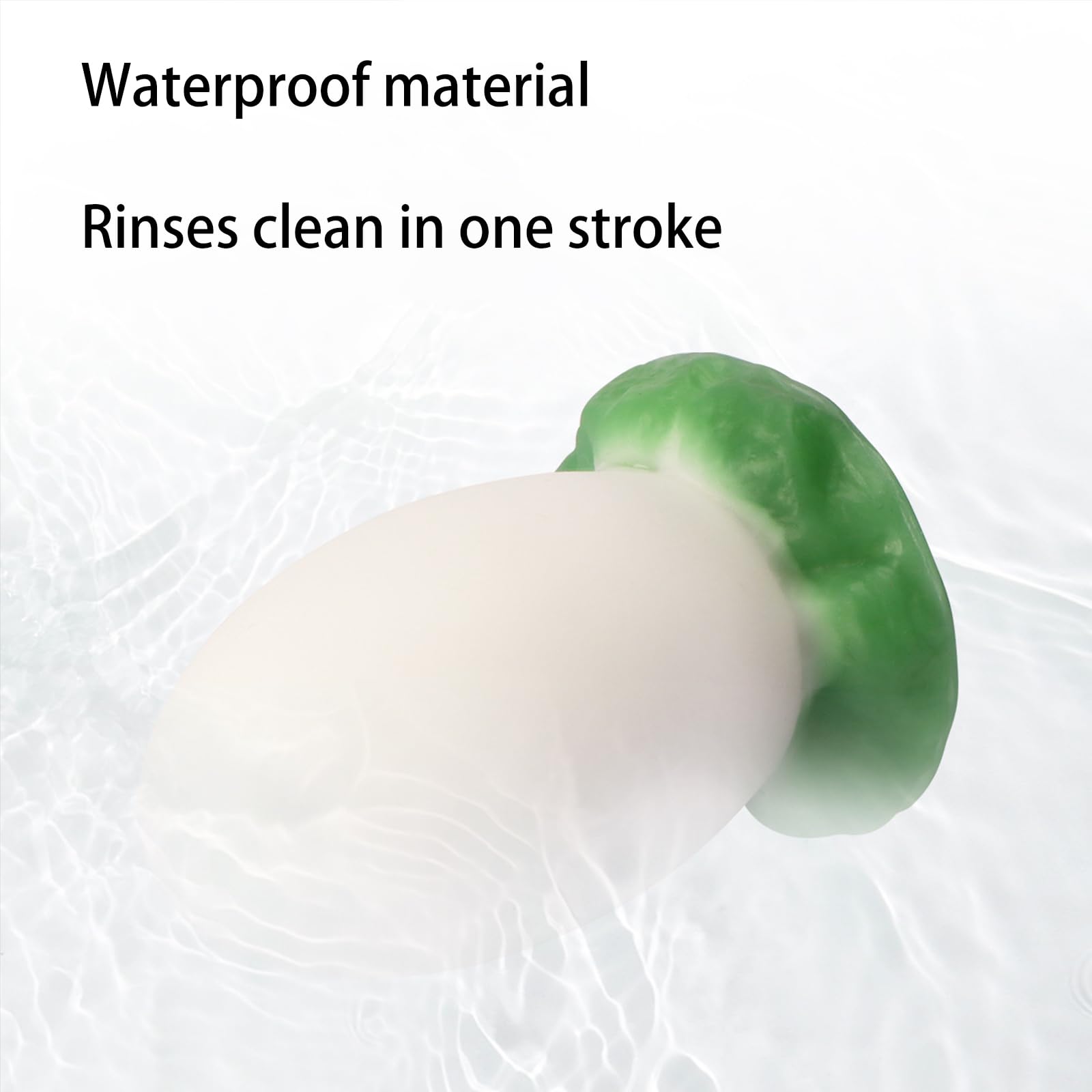 AMAZBEE Grande Butt Plug con ventosa per l'allenamento anale Silicone Dragon Egg Plug anale per maschio femmina anale Extender SM Sex Toys (XL)