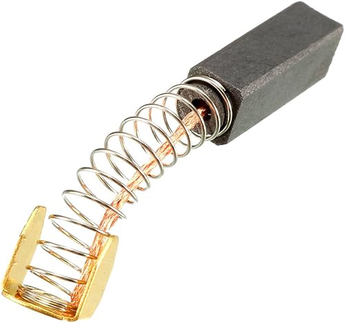 Miniatura 5 de uxcell 10 cepillos de carbono, para motor eléctrico, 0.787 inx0.276 inx0.236 in, cinta de correr, recortadora de madera, recortadora laminada,
