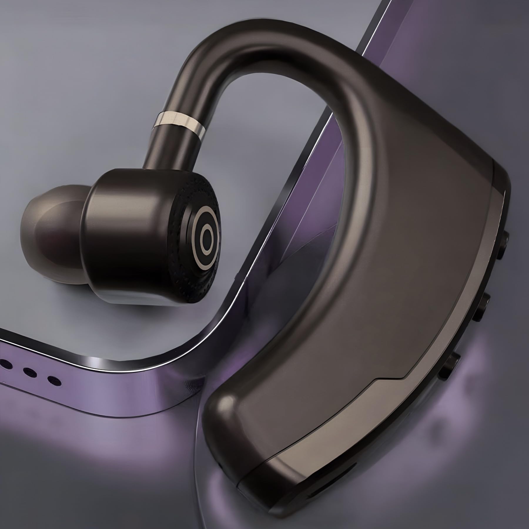 Retoo Auricolare Bluetooth con microfono, auricolare wireless Bluetooth 4.1 vivavoce in orecchio compatibile con OS, Android, ultra leggero in-ear auricolare wireless