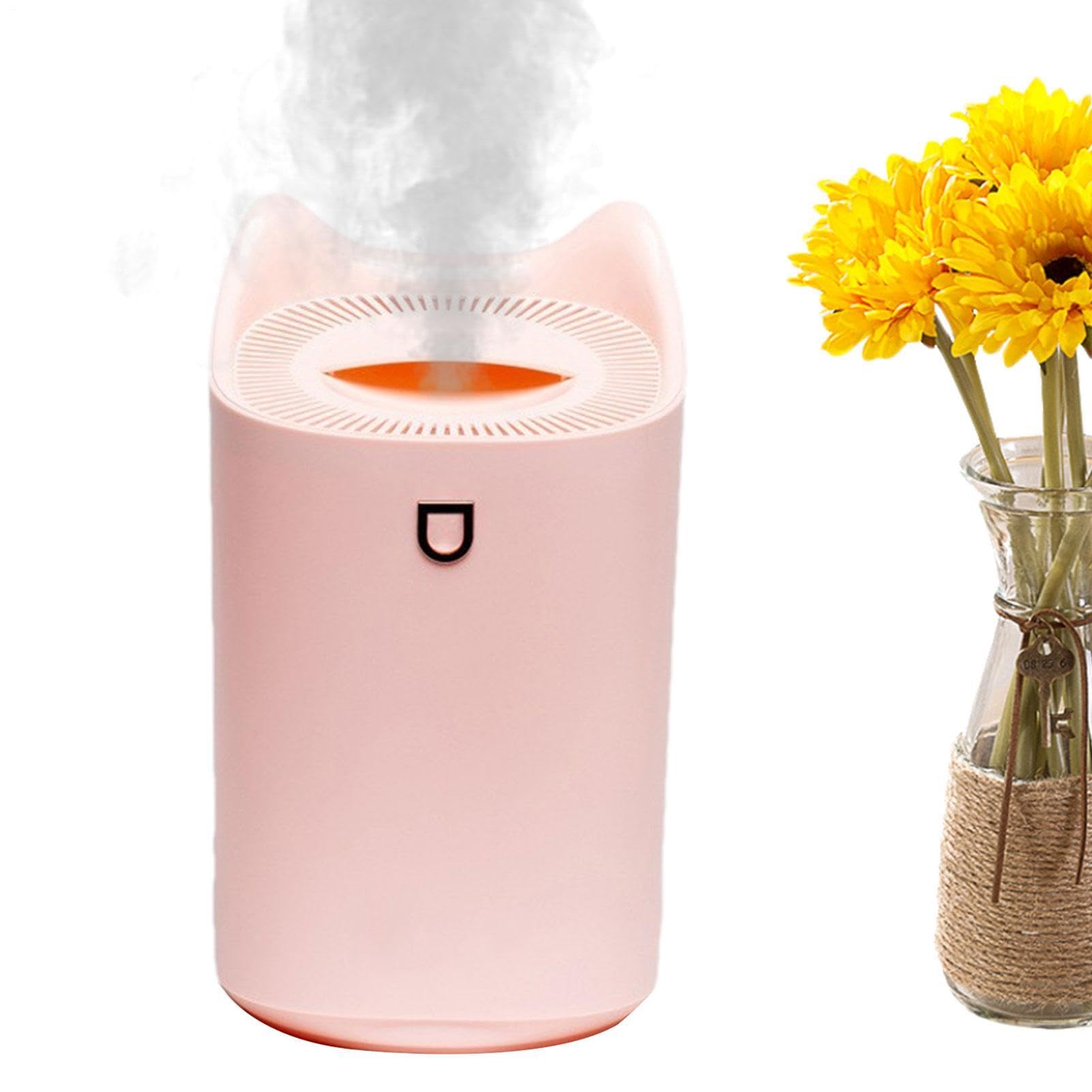 Humidificador personal, tanque de agua de 3 litros, aparato personal con 3 modos de niebla | Humidificadores portátiles para viajes, habitación, oficina, dormitorio, interior, guardería, mesita de noche, viajes