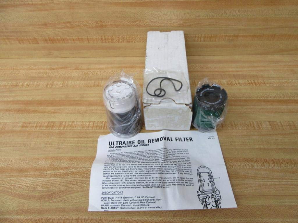 Norgren 4141-05 Ultraire Oil Removal Filter Service Kit 414105