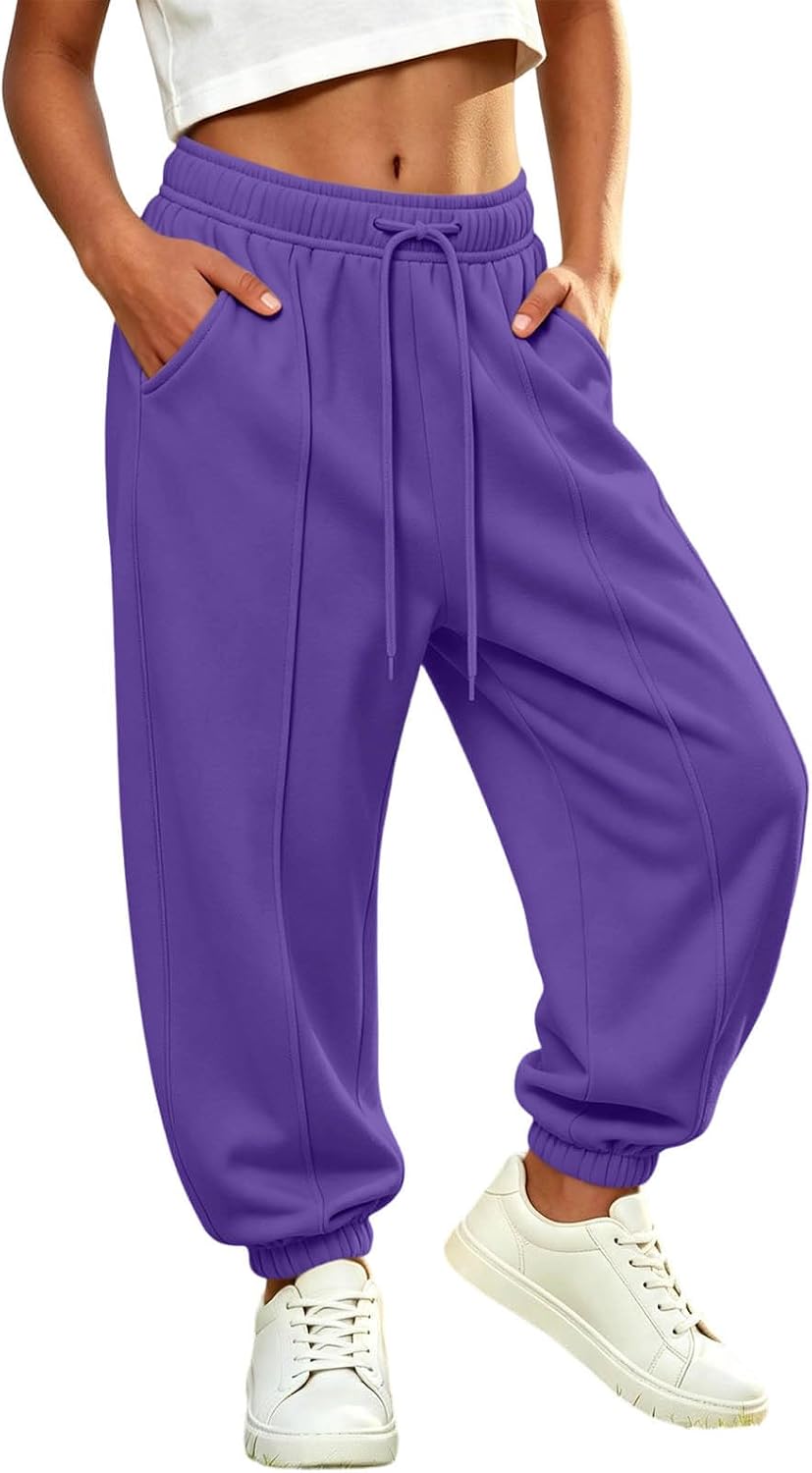 Girls Sweatpants Athletic Joggers with Pockets