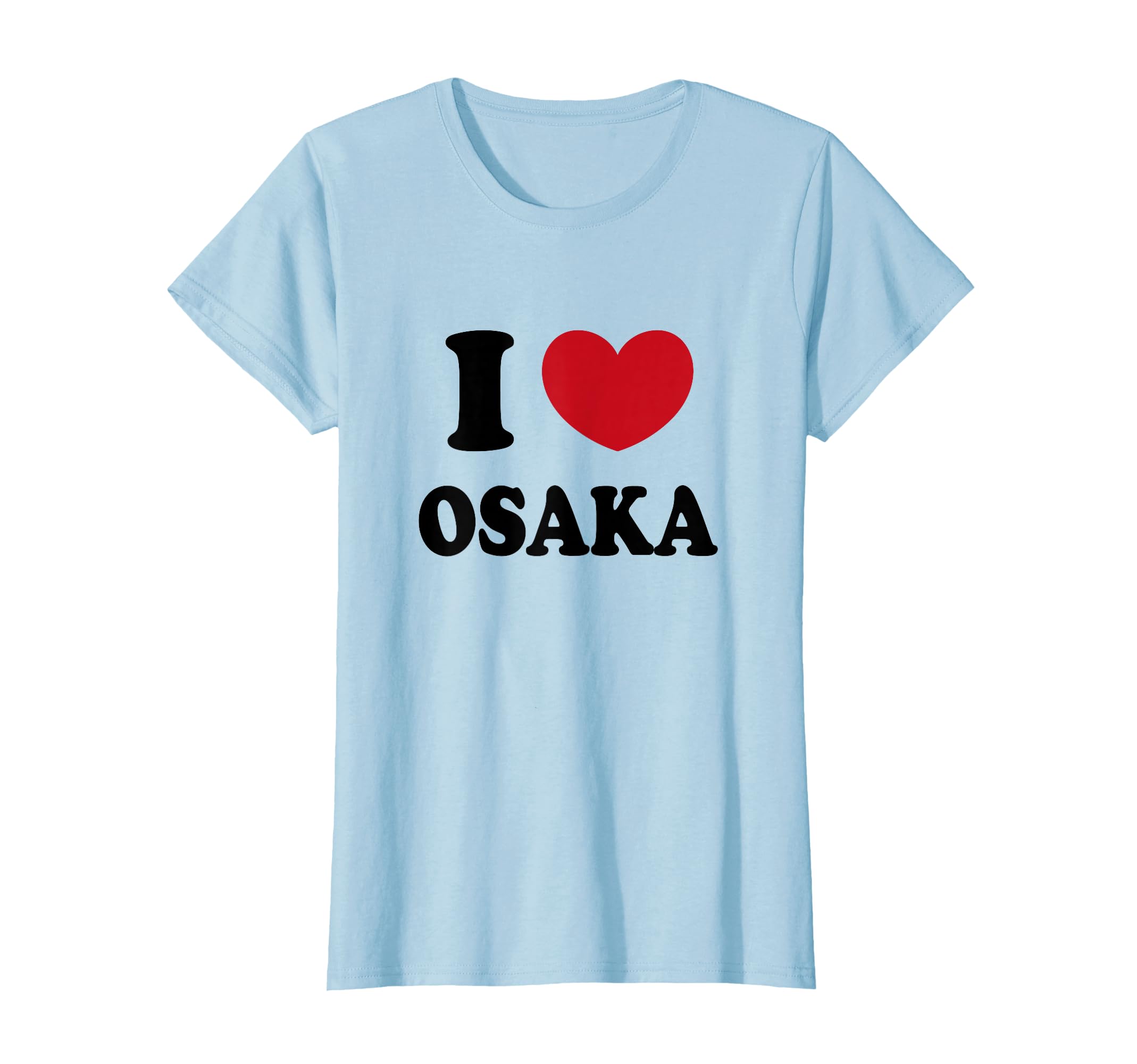 Amazon | I Love Osaka アイラブ大阪 Tシャツ | Tシャツ・カットソー 通販