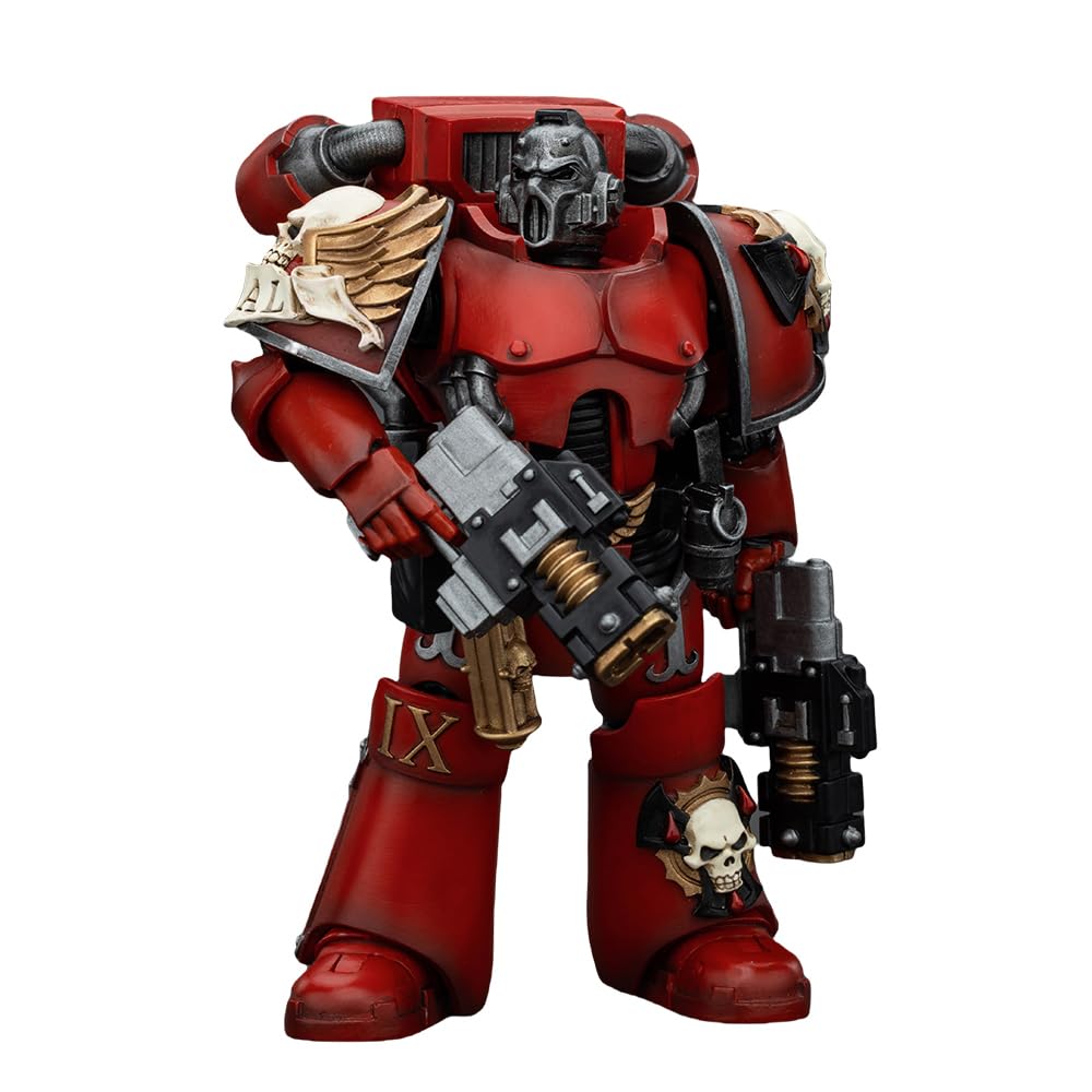 JOYTOY Warhammer The Horus Heresy 30,000 1/18 Action Figure Blood Angels Angel's Tears Squad Erelim with Volkite Serpentas Collection Model Birthday Gift — image 1