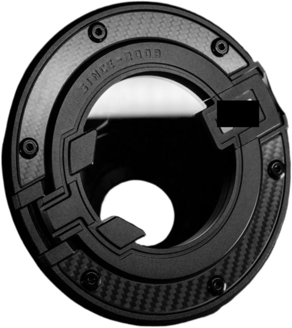 耐久性のあるアルミカーボン燃料タンクキャップ。Jeep Wrangler JK/JLに適合。