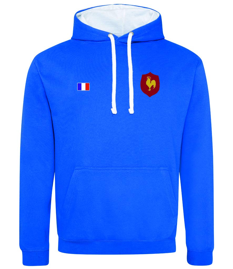 Six Nations Hoodie International Rugby Union League World Cup France French Supporters Birthday Present Non Official