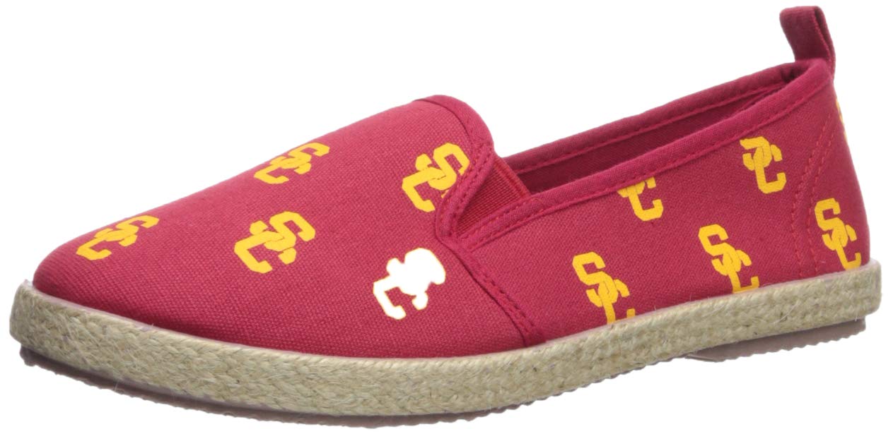 FOCO Usc Espadrille Canvas Shoe - Womens Medium