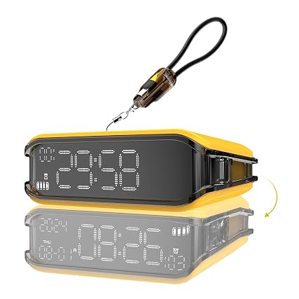 Pomodoro Timer Clock, Desk Timer for Productivity, Rotating to Switch Functions, Real Time product