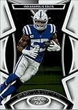 2023 PANINI CERTIFIED #55 SHAQUILLE LEONARD INDIANAPOLIS COLTS FOOTBALL OFFICIAL TRADING CARD OF NFL