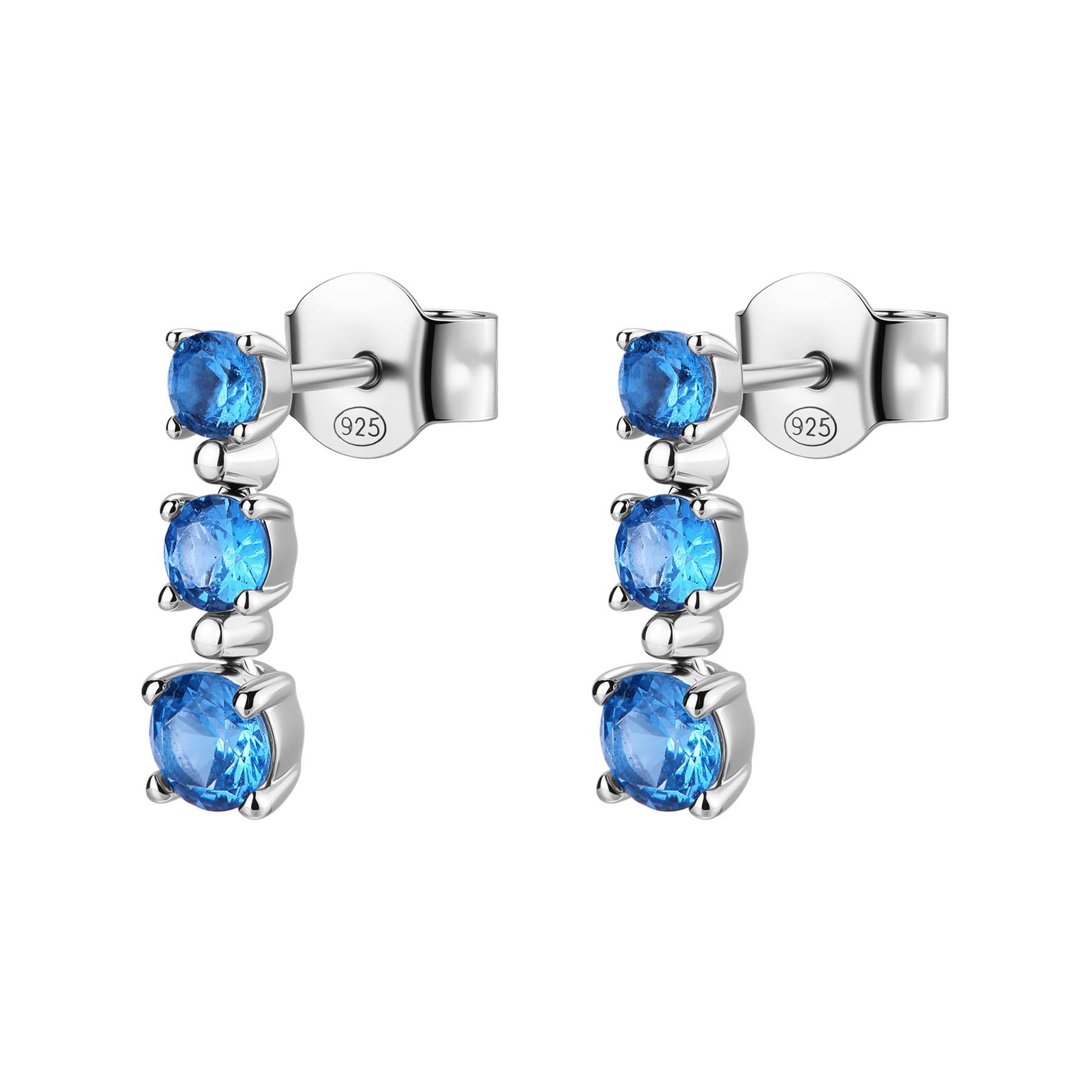 Brosway Orecchini Donna Pendenti in Argento | Orecchini Pendenti Con Freedom Blue | Collezione FANCY - FFB122