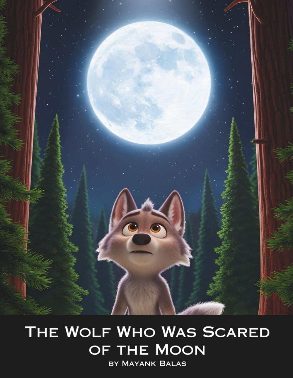 The Wolf Who Was Scared of the Moon: A Heartwarming Children’s Story About Facing Fears, Finding Courage, and Discovering the Light Within For Kids Ages 4-9