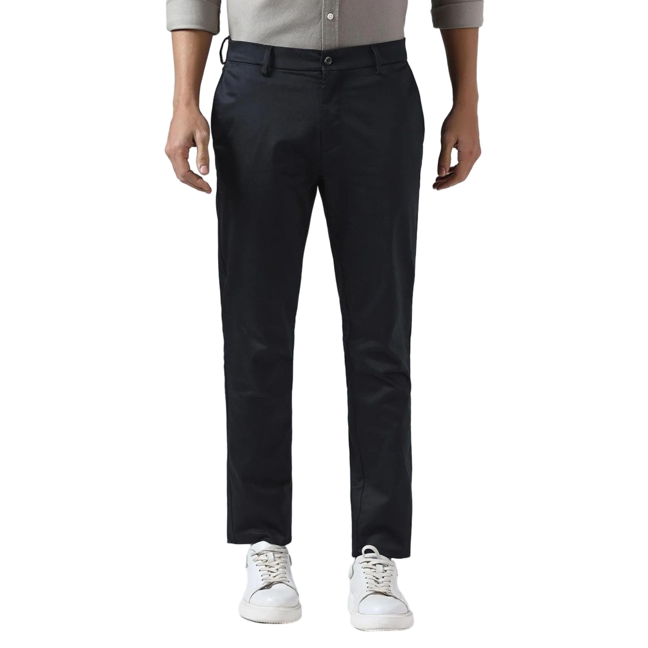 blackberrys Men's Cotton Blend Skinny Casual Trousers-picture-21