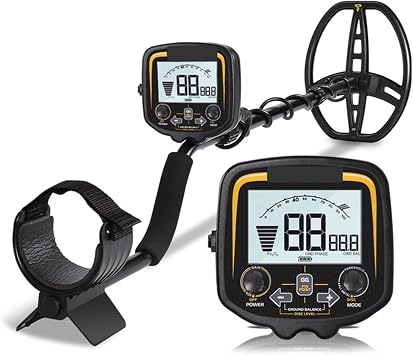Metal Detector, Underground Metal Detector, TX-850, Professional Metal Detector, Underground Depth 9.9 ft 2.5 m, Search Finder, Gold Detector, Treasure Hunter, LCD Screen, High Performance,