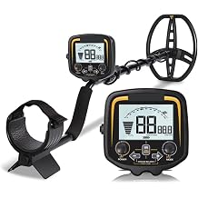 Metal Detector for Adults TX-850 Professional Metal Detector Underground Depth 2.5 m Viewfinder Gold Detector Treasure Hunter LCD Screen Improved Professional Waterproof with Height