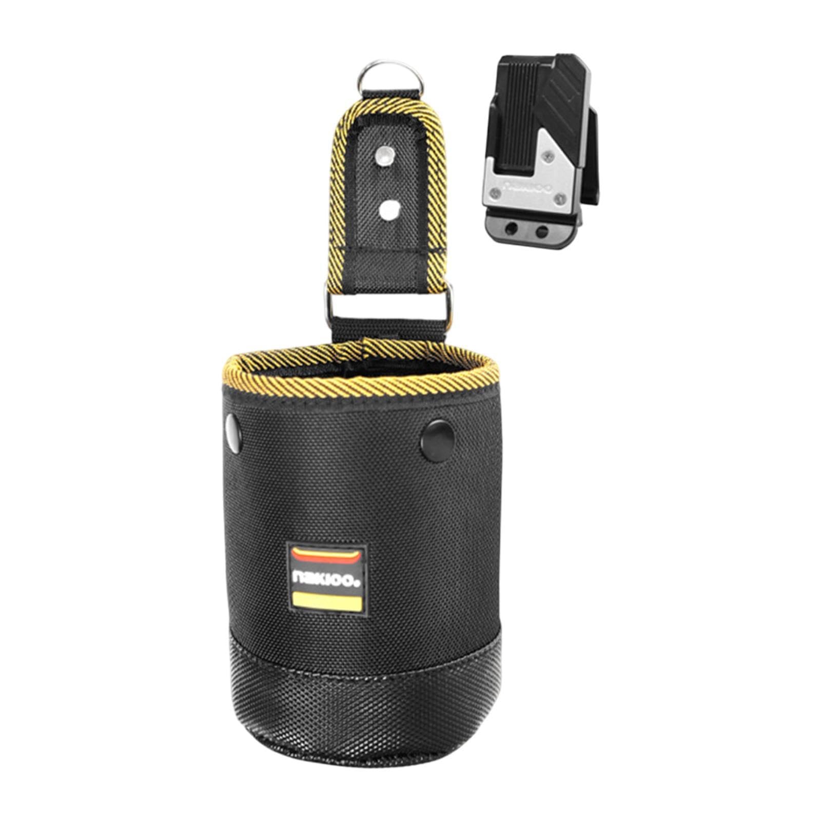 Sac à outils pour éviter les chutes de matériel avec sa fixation rapide stable