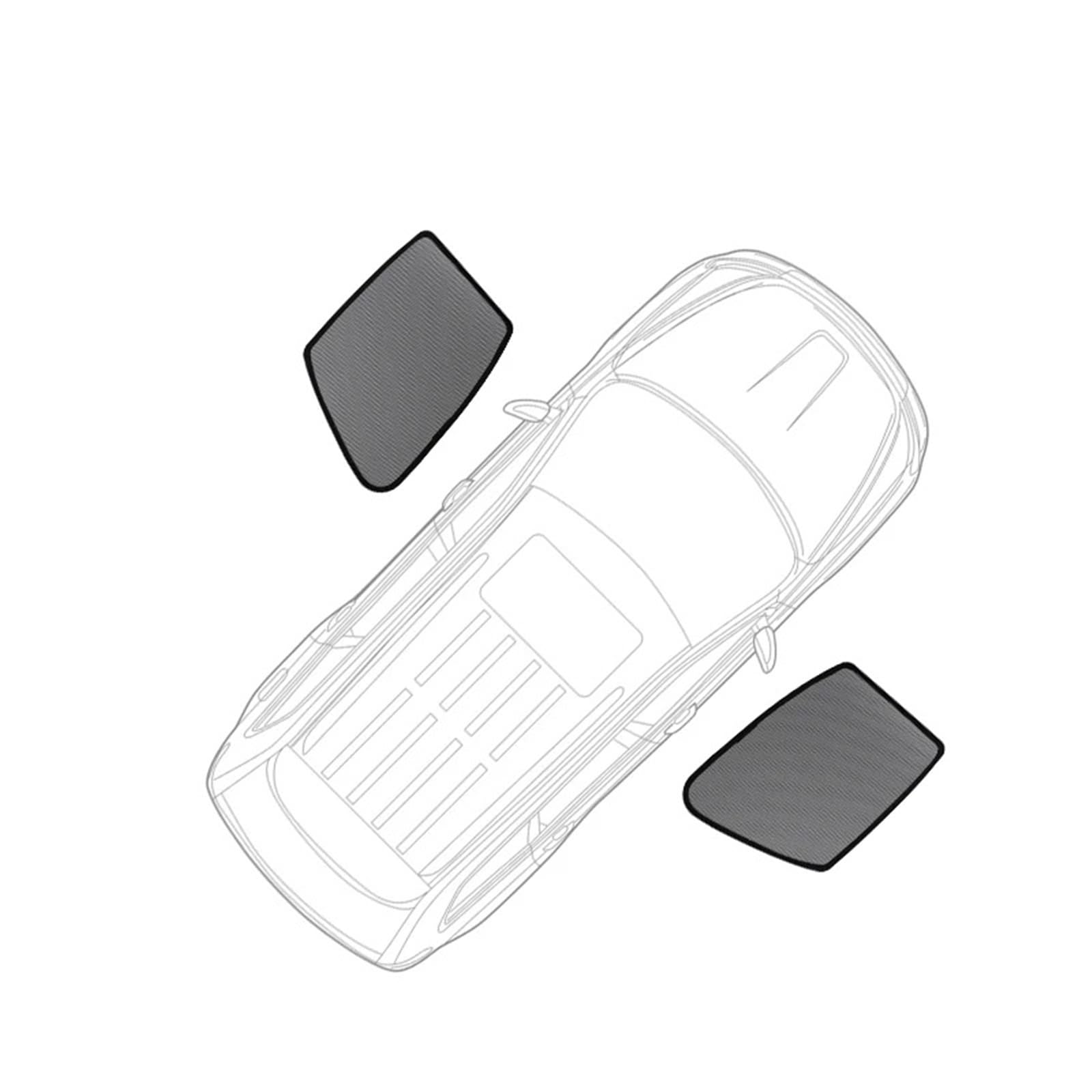 Sonnenschutz Magnetisch Für S-Klasse W221 2006–2013, Auto-Sonnenschutz für Frontscheibe, Rahmenvorhang, hintere Seitenscheibe
